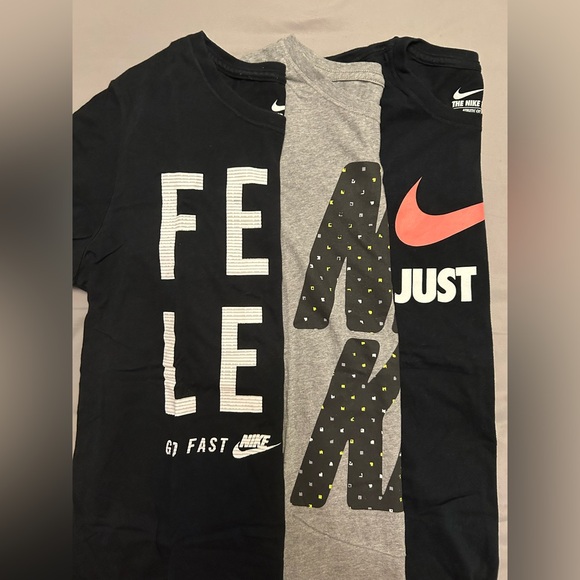 3 Nike athletic tshirts - Picture 1 of 4